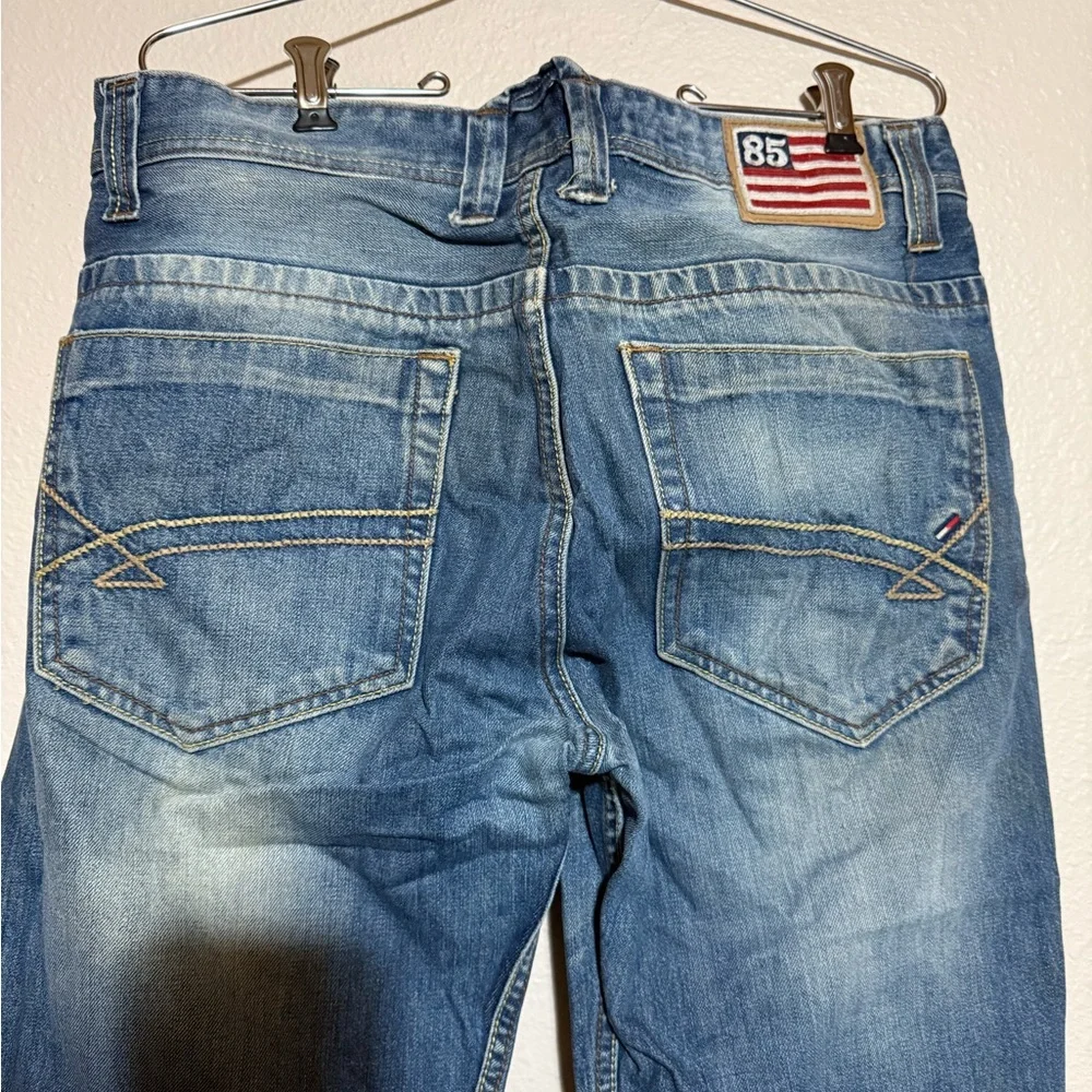 Tommy Hilfiger‎ Men's Faded Blue Jeans size 36 x 34